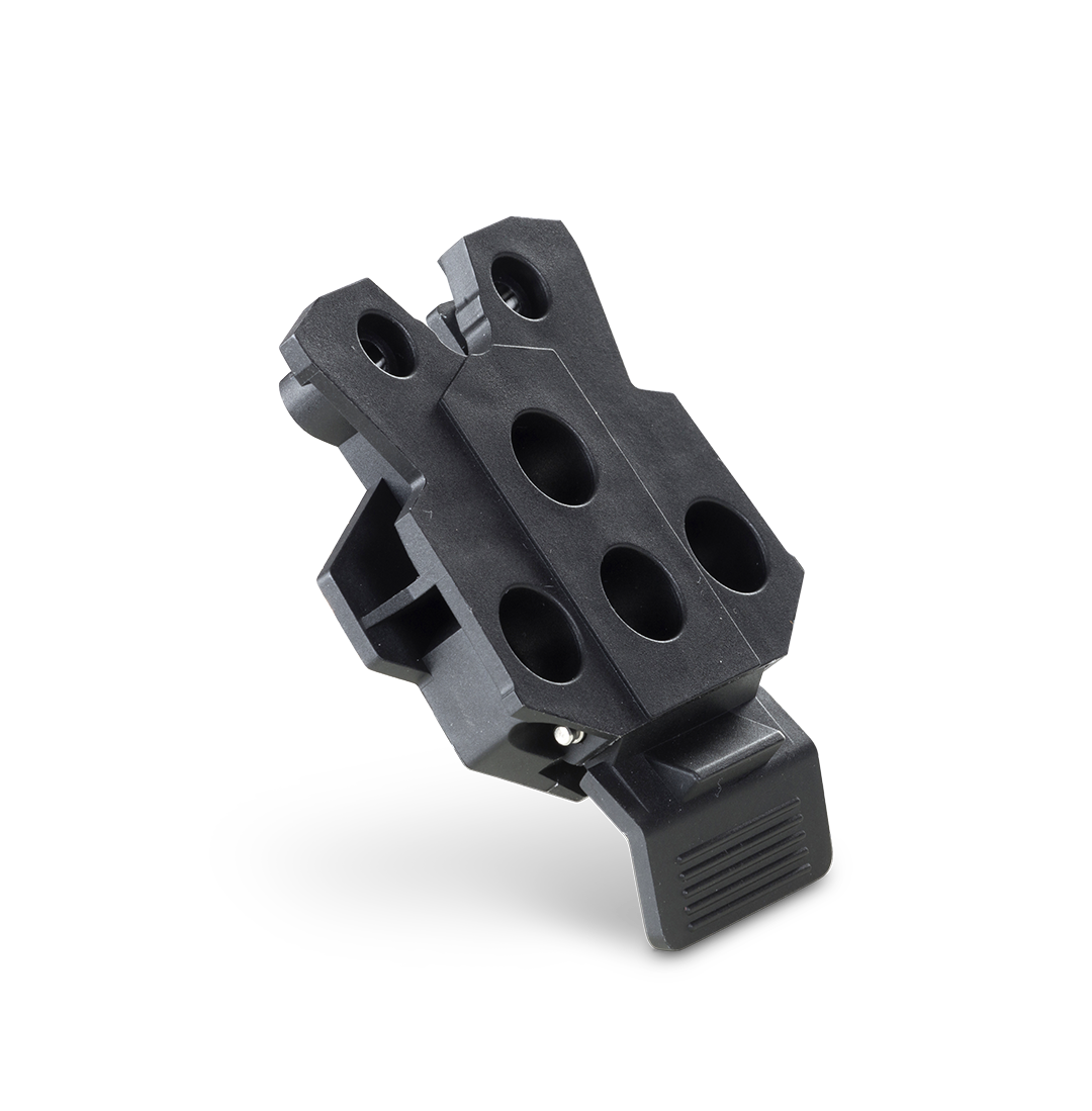 Ergonomic Solutions SpacePole Payment SPMCL001-02 tilbehør til POS-system POS-montering Sort Plast