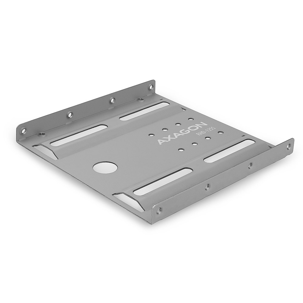 Axagon RHD-125B Halterahmen für 1x 2.5\" im 3.5\" Slot - grau Grå Metal