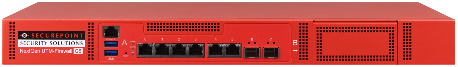 Securepoint RC300S G5 firewall (hardware) 1U 13 Gbit/sek.