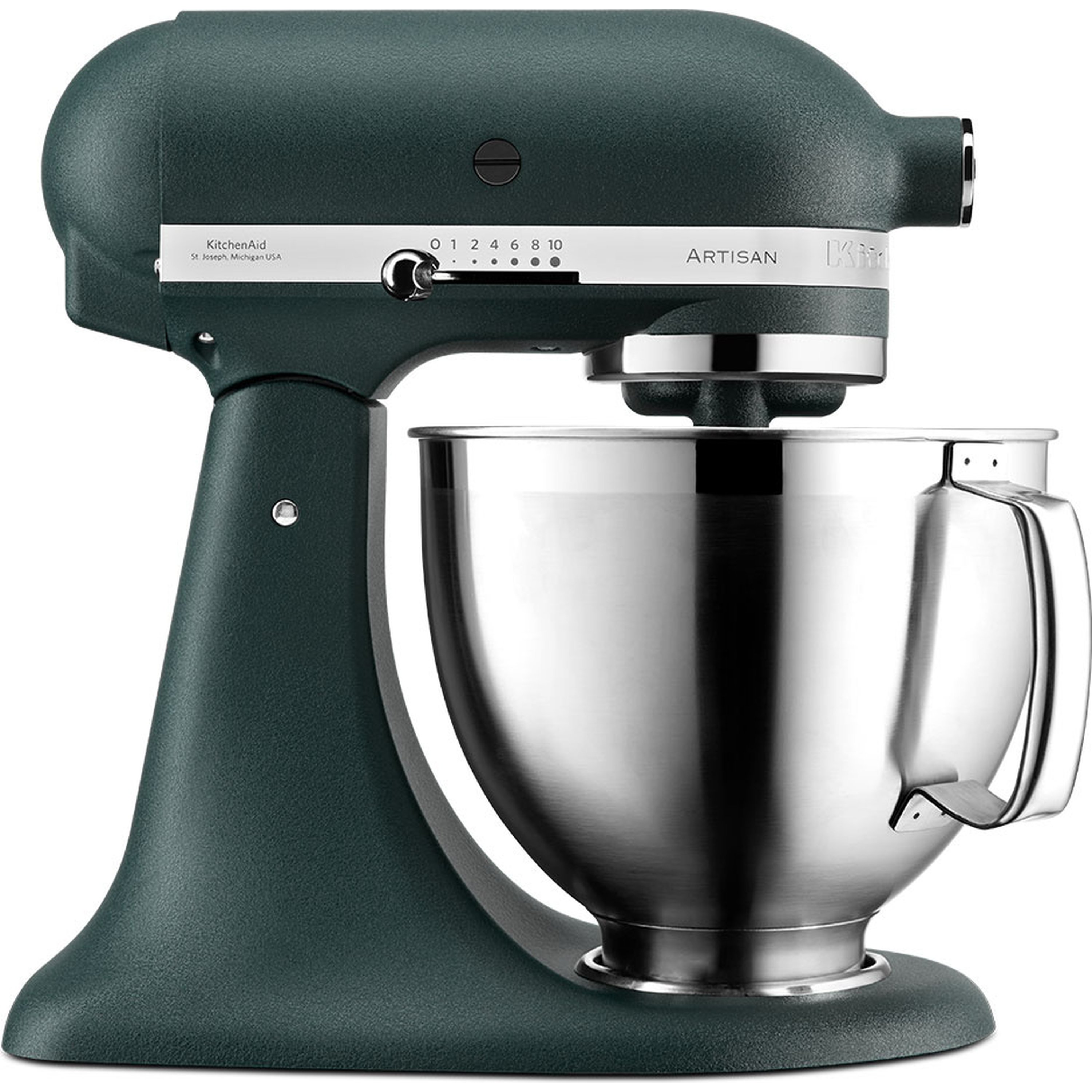 KitchenAid Artisan, Bordmixer, Sort, Slå, Ælte, Mikse, 1 m, 4,8 L, Pebbled Palm