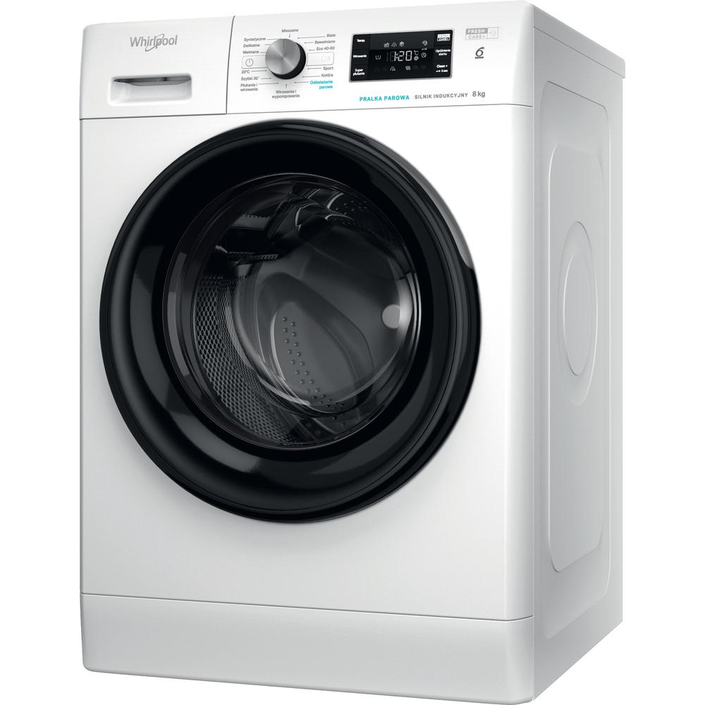 Whirlpool FFB 8258 BV PL vaskemaskine Front-læsning 8 kg 1200 rpm Hvid
