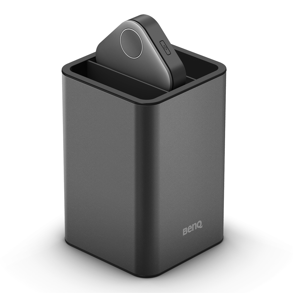 BenQ 5J.JNM28.E20 tilbehør til trådløst præsentationssystem Knapsæt Sort 2 stk