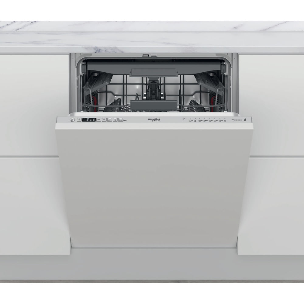 Whirlpool WI 7020 PF, Fuldt indbygget, Fuld størrelse (60 cm), Sølv, 1,3 m, 1,55 m, 1,5 m