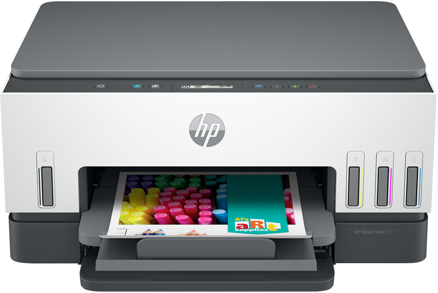 HP Smart Tank 670 All-in-One Termisk inkjet A4 4800 x 1200 dpi 12 sider pr. minut Wi-Fi