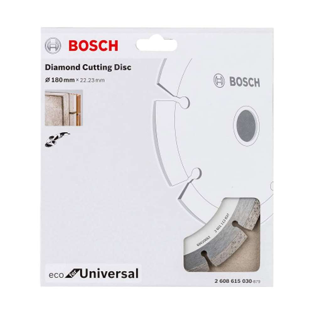 Bosch Diamond Cutting Disc 180 x 22.25 mm Eco for Universal