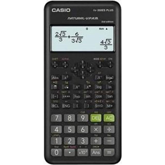 Casio fx-350ES PLUS 2nd edition - Videnskabelig regnemaskine - batteri