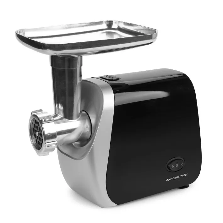 Emerio MG-130207, 1300 W, Sort, Rustfrit stål, 1,5 kg/min, Rustfrit stål, 1300 W, 600 W