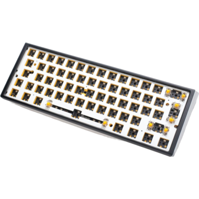 Ducky One 3 - Classic - Mini 60% - RGB - ND - Barebone ISO (No Switches / Keycaps) - Gaming Tastatur - Grå