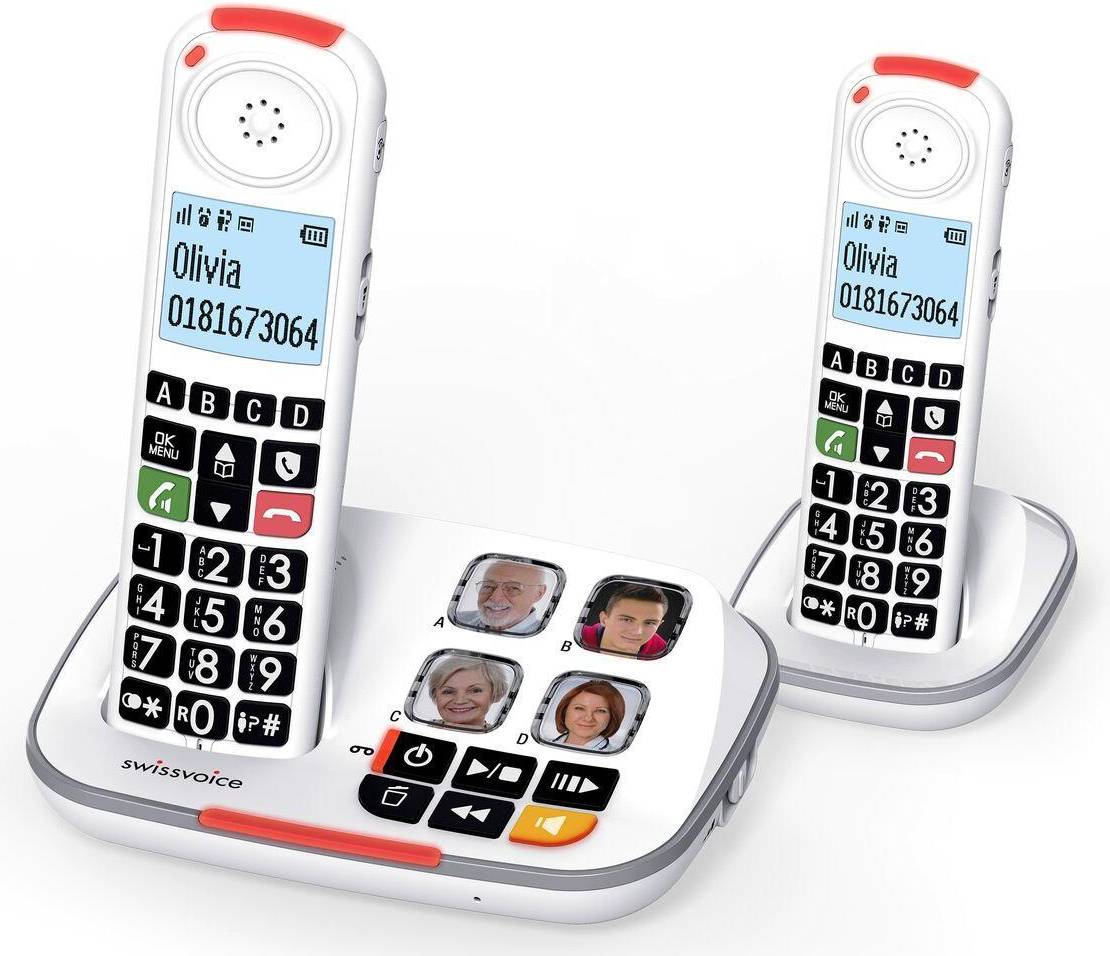 Swissvoice Dect Duo Telefon Med Opkaldsidentifikation