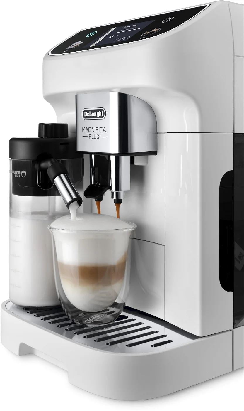 De’Longhi Magnifica Plus ECAM320.60.W Fuldautomatisk kaffemaskine 1,9L Hvid