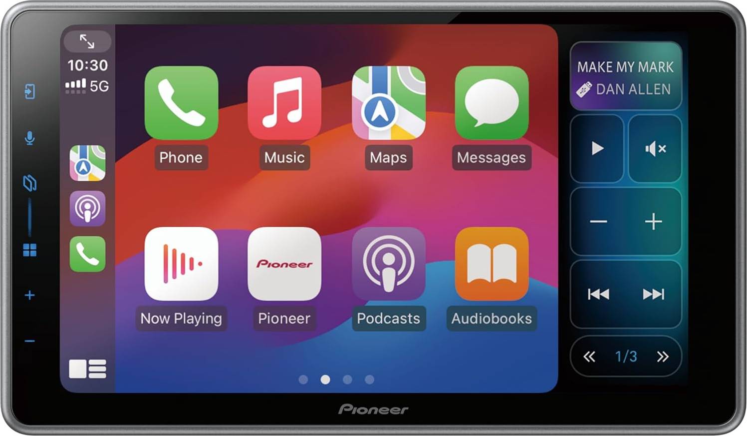 Pioneer Sph-Da97Dab-Uni2 Bilradio Med Dab+ Og Apple Carplay