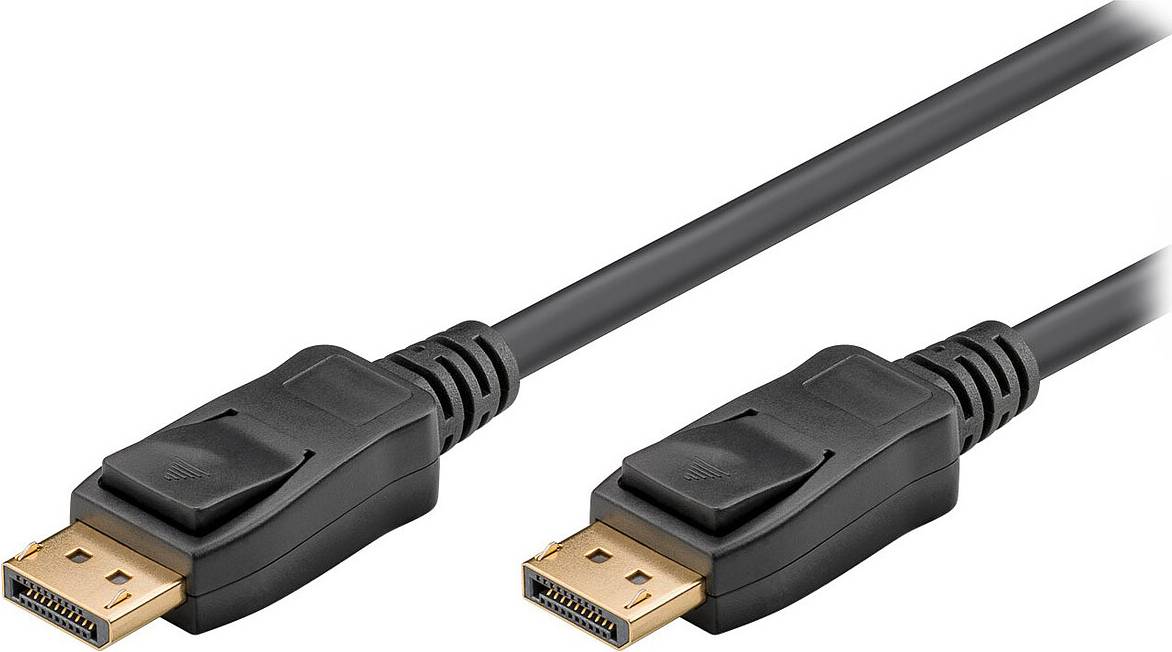 Goobay 74761, 2 m, DisplayPort, DisplayPort, Hanstik, Hanstik, 15360 x 8460 pixel