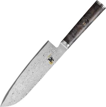 Miyabi Black 5000MCD 67 santokukniv damaskus 18 cm