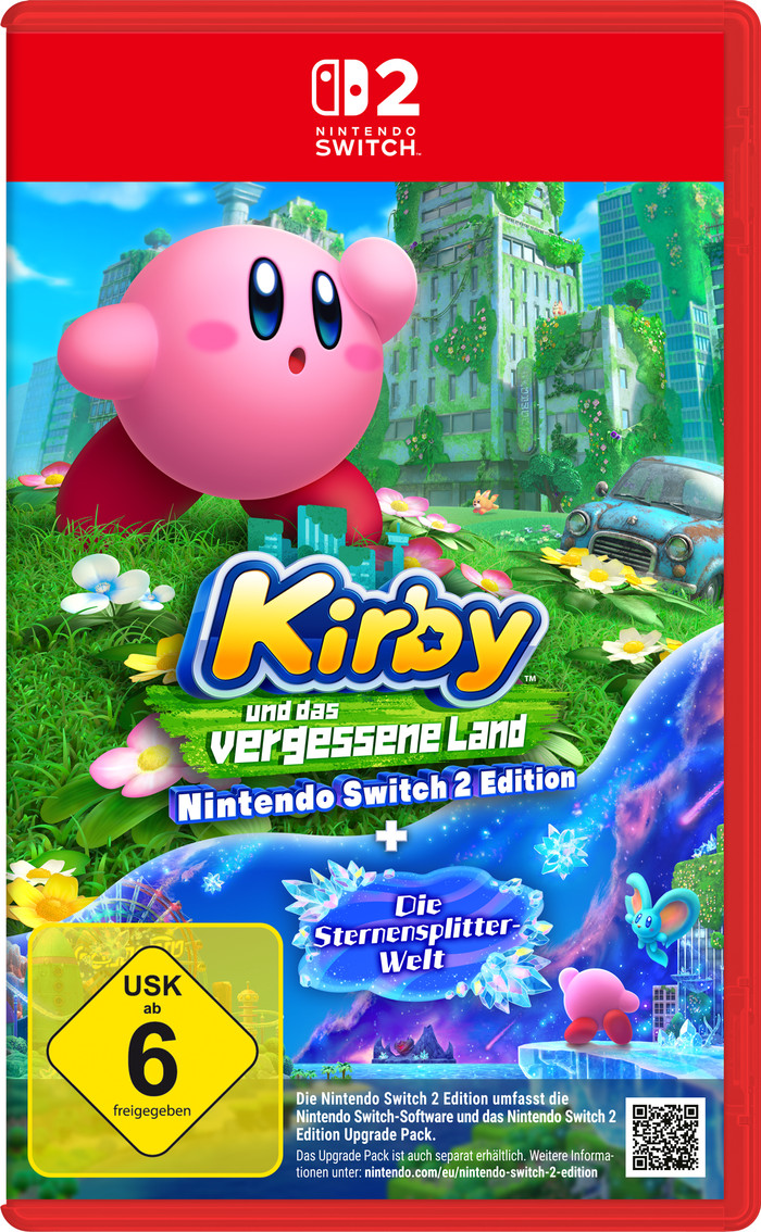 Switch 2 Kirby Og Det Glemte Land + Star Shard World