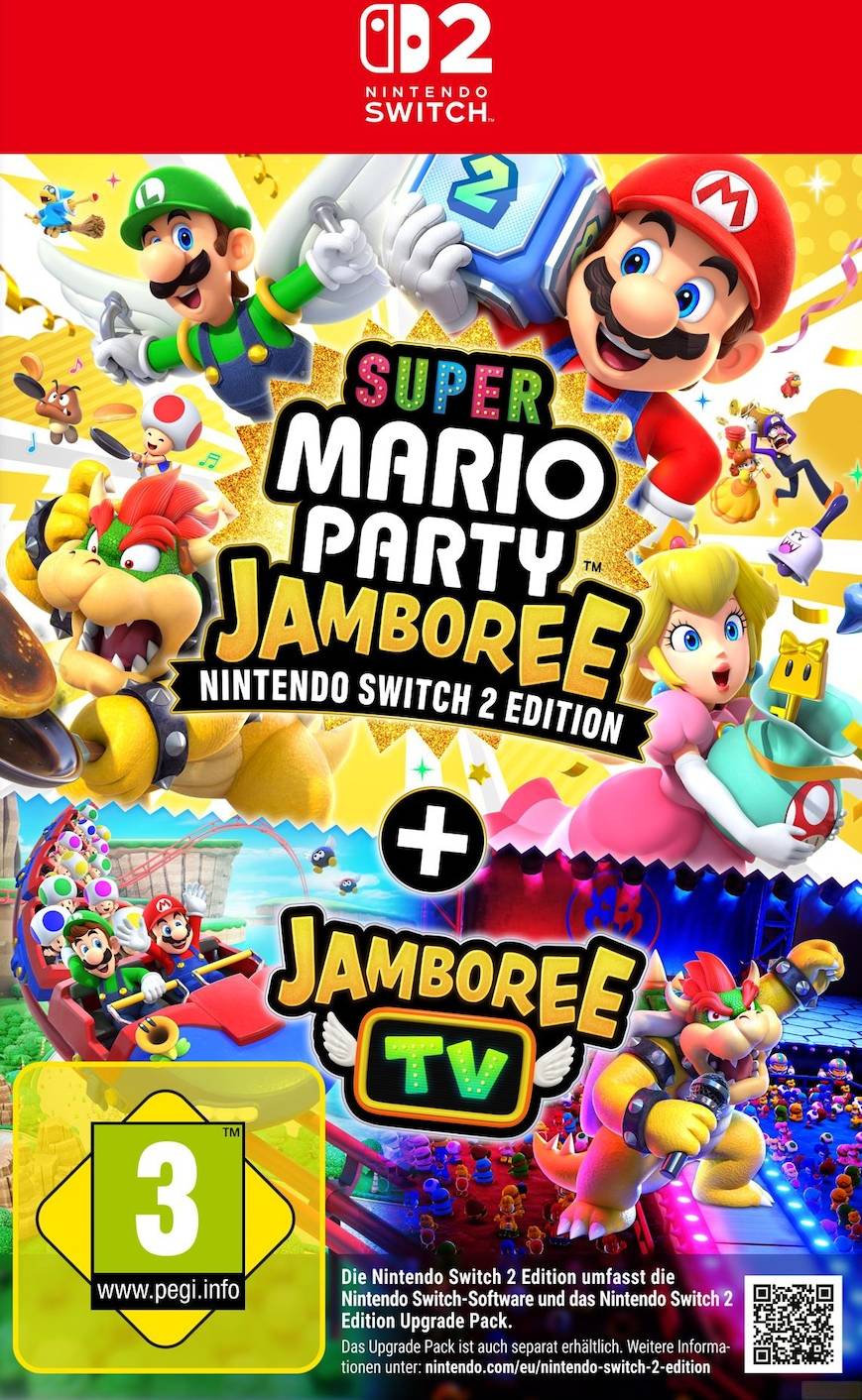 Nintendo „Switch 2 Edition“ + „Jamb. TV“ – „Super Mario Party Jamboree“