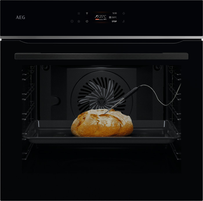 AEG 7000 MealAssist TE7PB63ZAB Einbau-Backofen mit Pyrolyse schwarz
