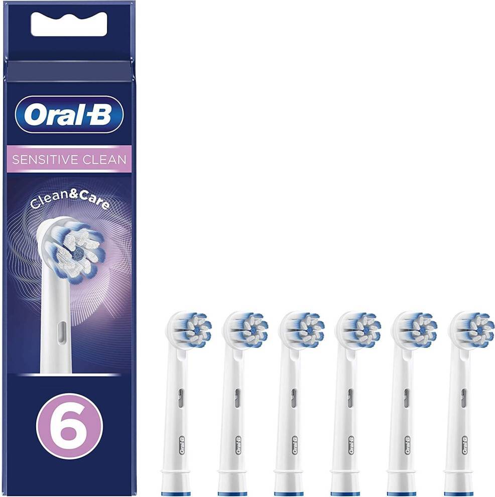 Procter & Gamble Oral-B Pro Sensitive Clean Tandbørstehoveder 6 Stk