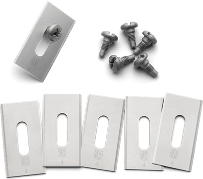 BLADES FOR LAWN MOWER ENDURANCE HSS 6PCS