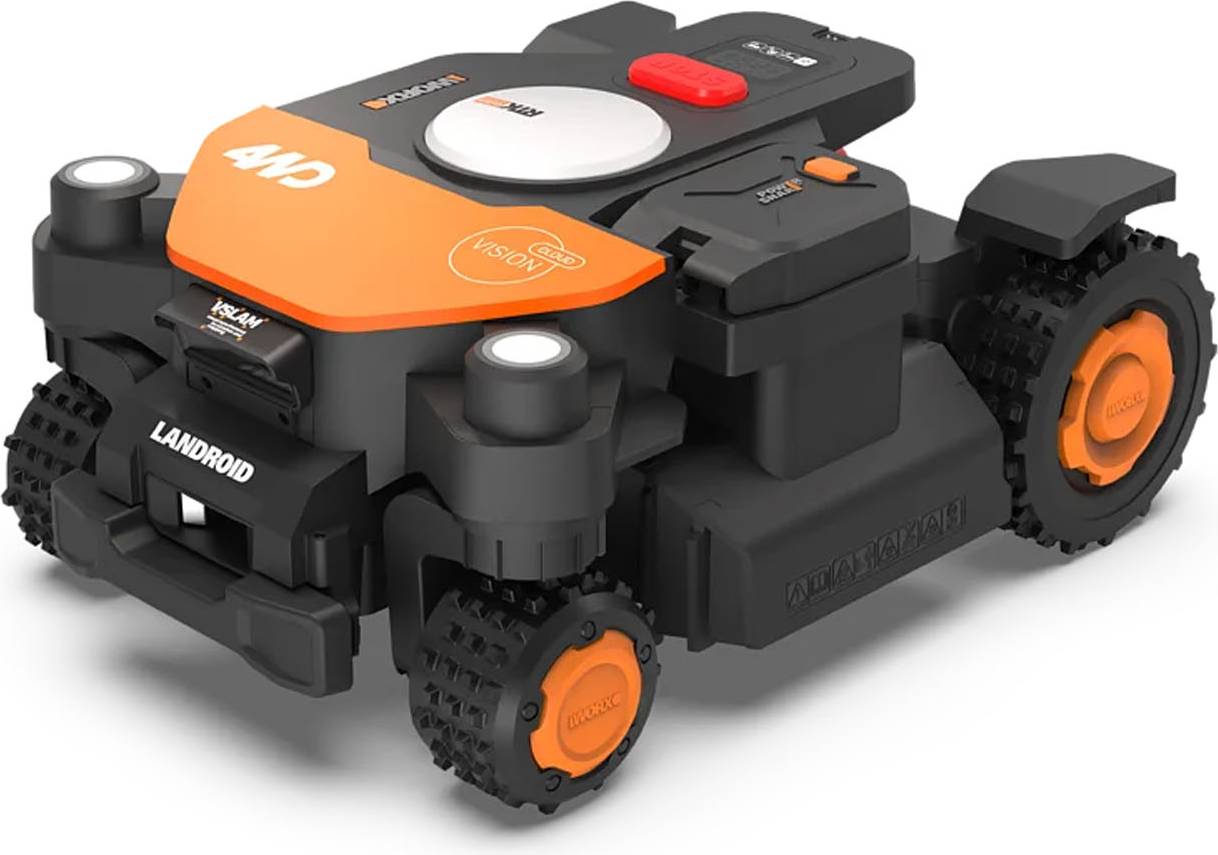 Robot koszacy Worx Landroid Vision Cloud 600m2 4WD stereo camera, RTK, WR340E