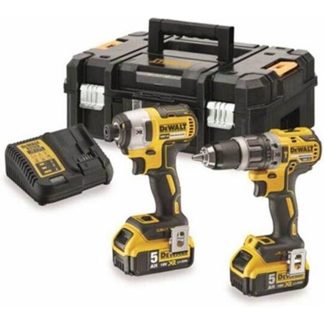 DeWALT DCK266P2 elektrisk skruetrækker & slagbor Gul