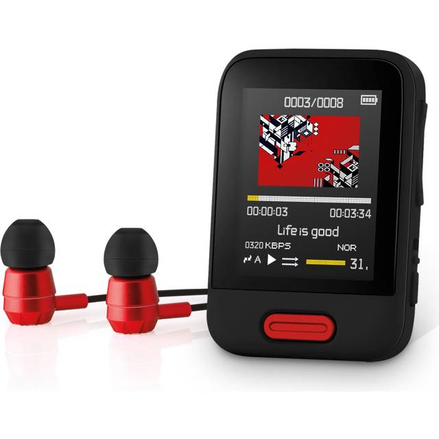 Sencor Mp3 Mp4 Afspiller 16Gb 1,8 Tommer Skærm