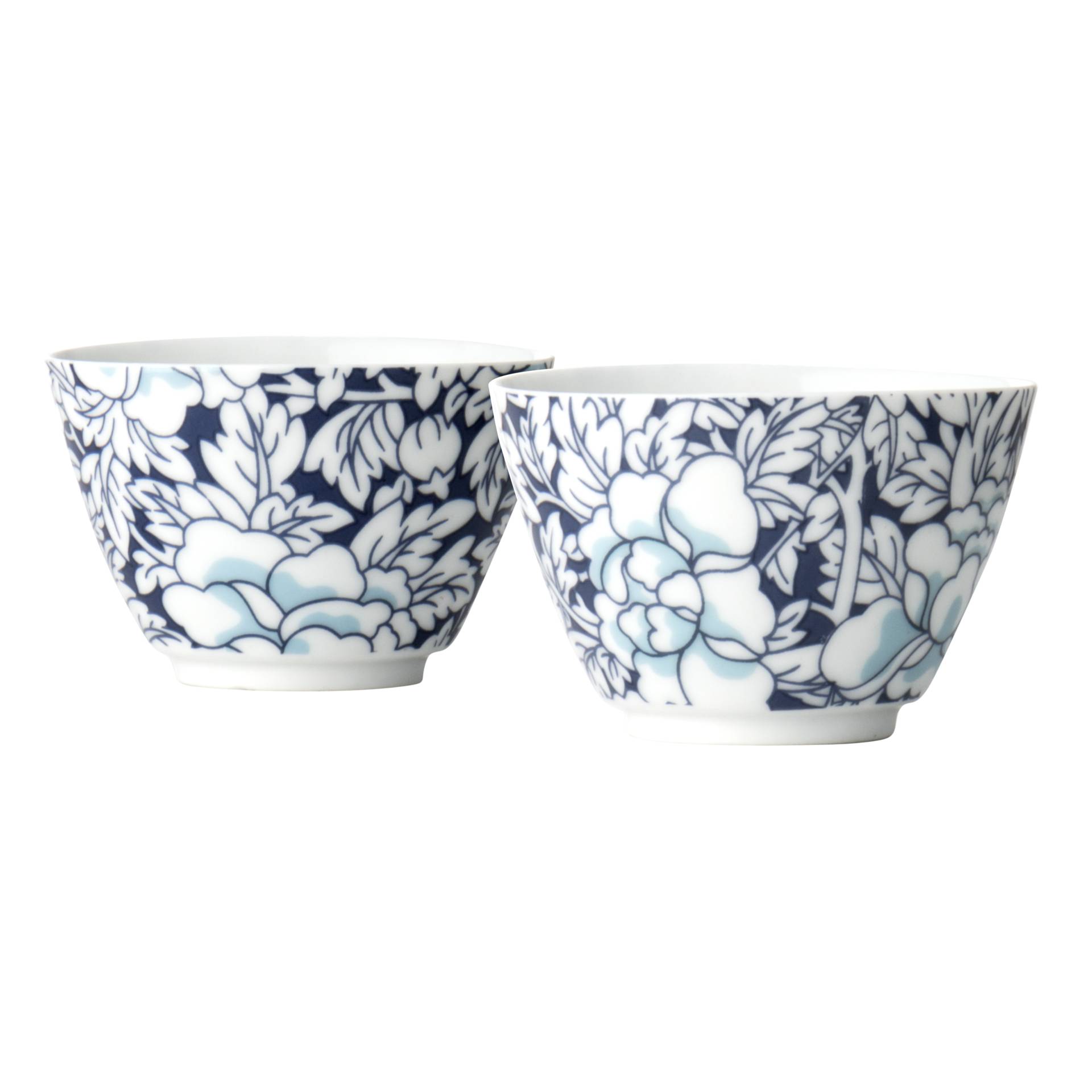 Bredemeijer Teacups  Yantai Porcelain blue 2-Pack G022BP