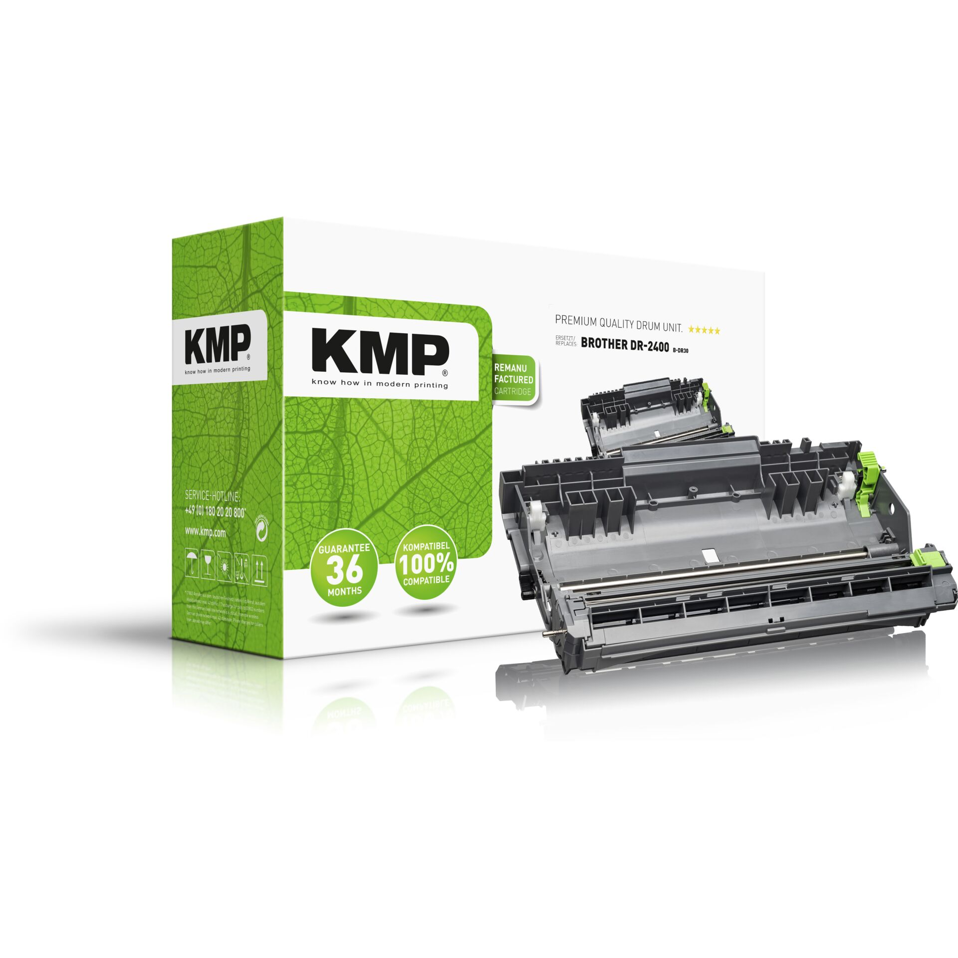 KMP Trommel Brother DR-2400/DR2400 12000 S. B-DR30 remanufactured