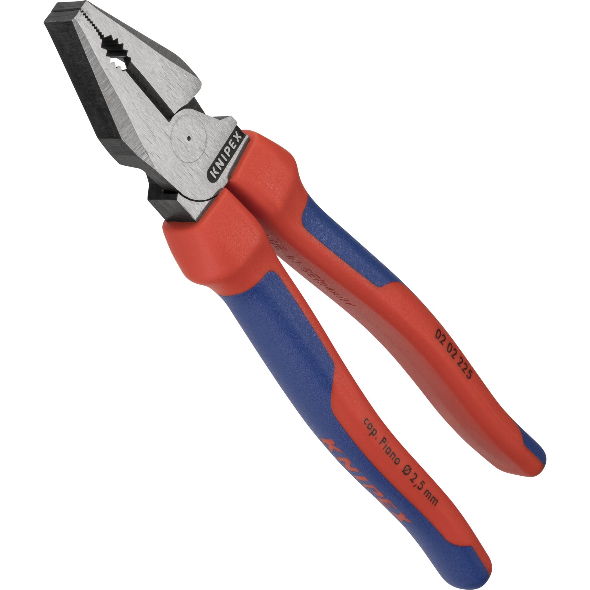 Knipex 02 02 225 Werkstatt Kraft-Kombizange 225 mm DIN ISO 5746