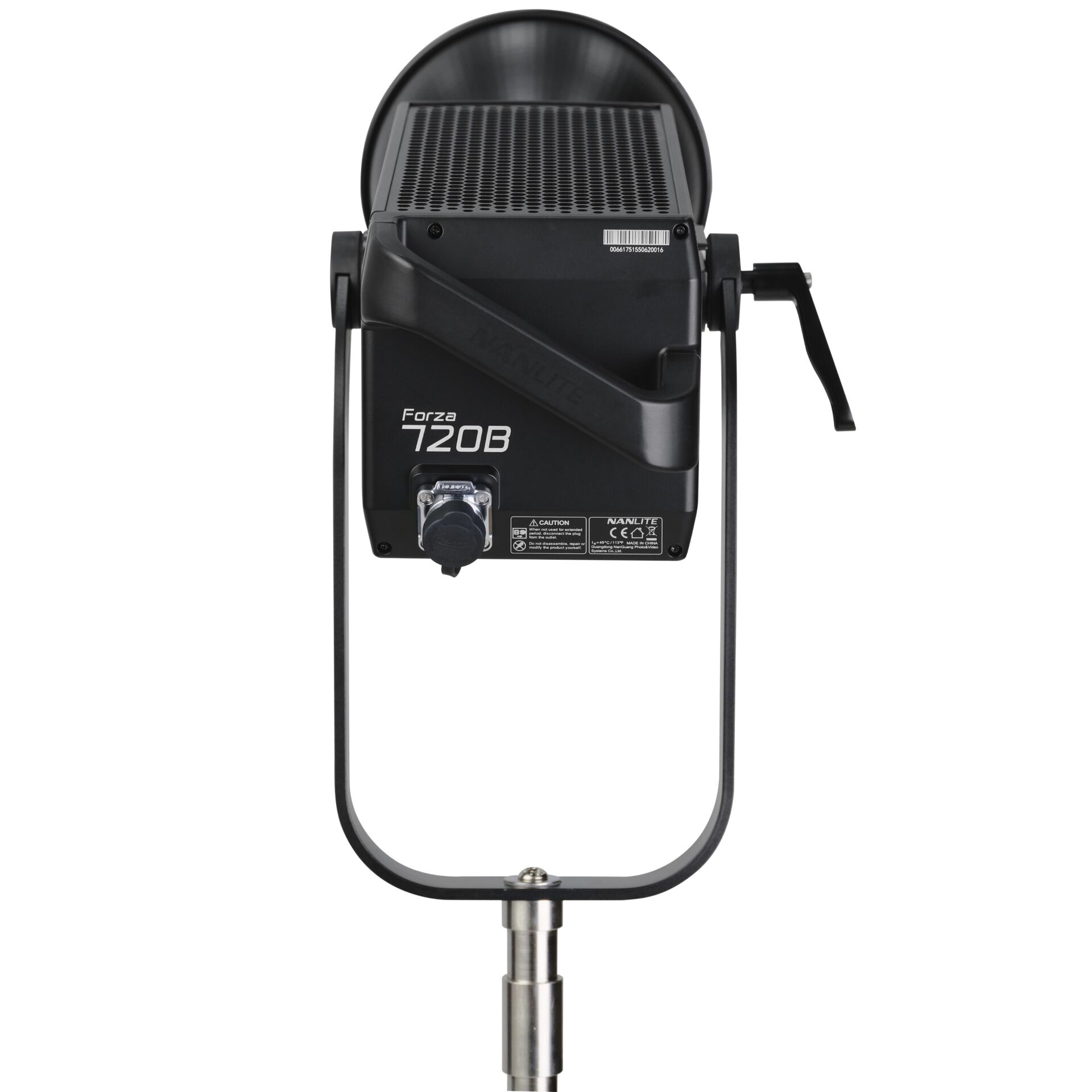 Nanlite Forza 720B Bicolor LED, LED, Hvid, 2700 K, 6500 K, Sort, 228 mm