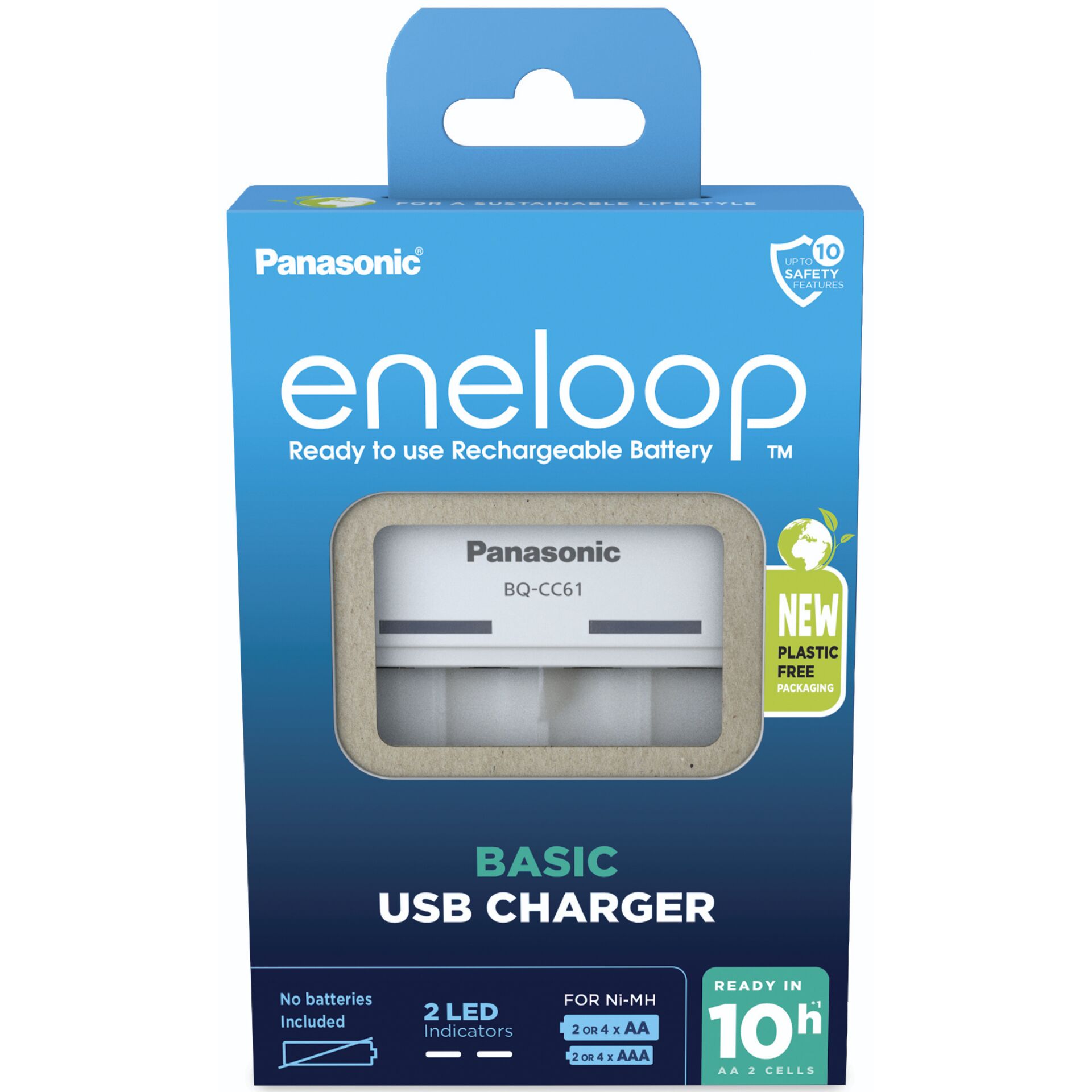 Panasonic Eneloop USB-Ladegerät ohne Akkus