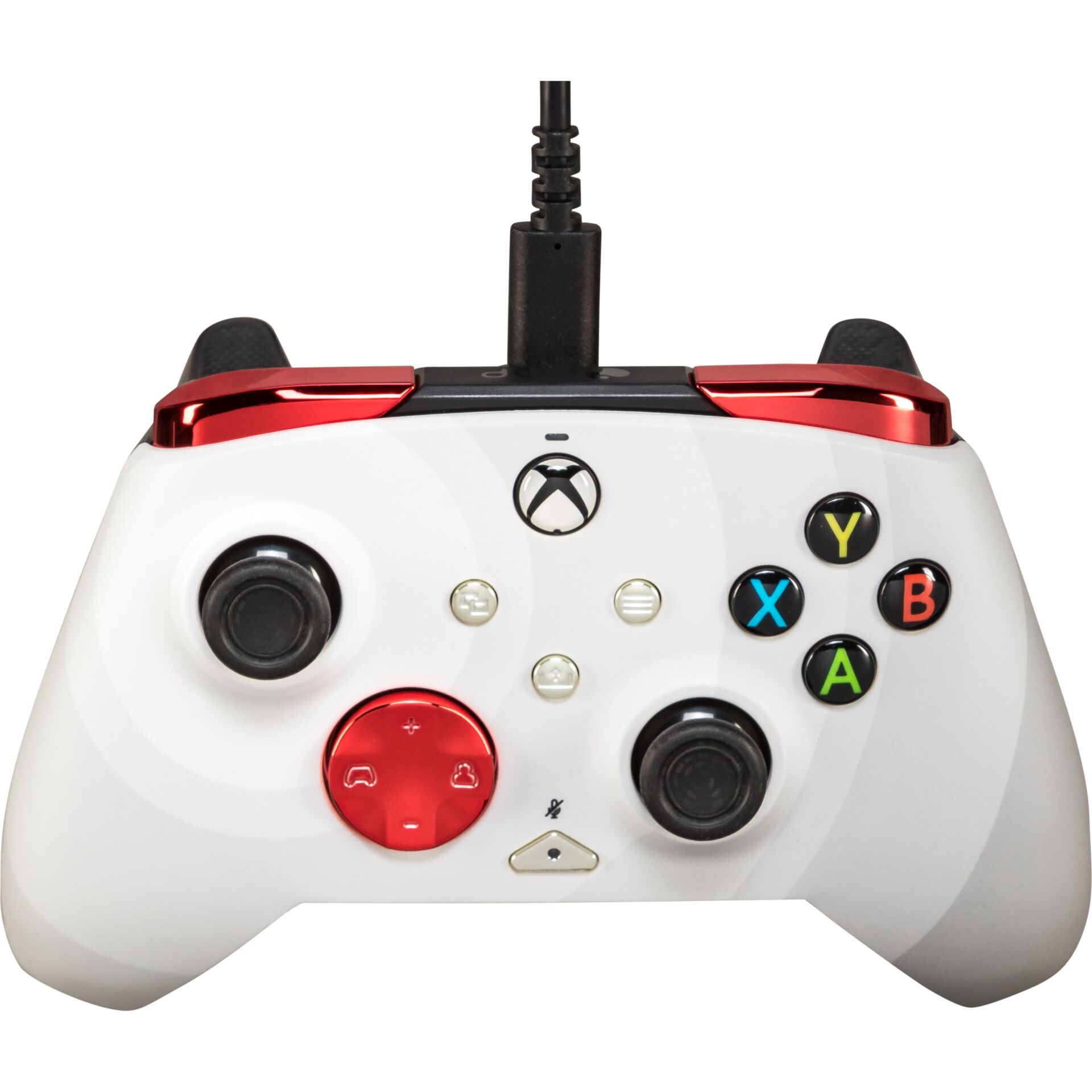 New--Rematch Wired Controller - Radial White - Gamepad - Microsoft Xbox Series S