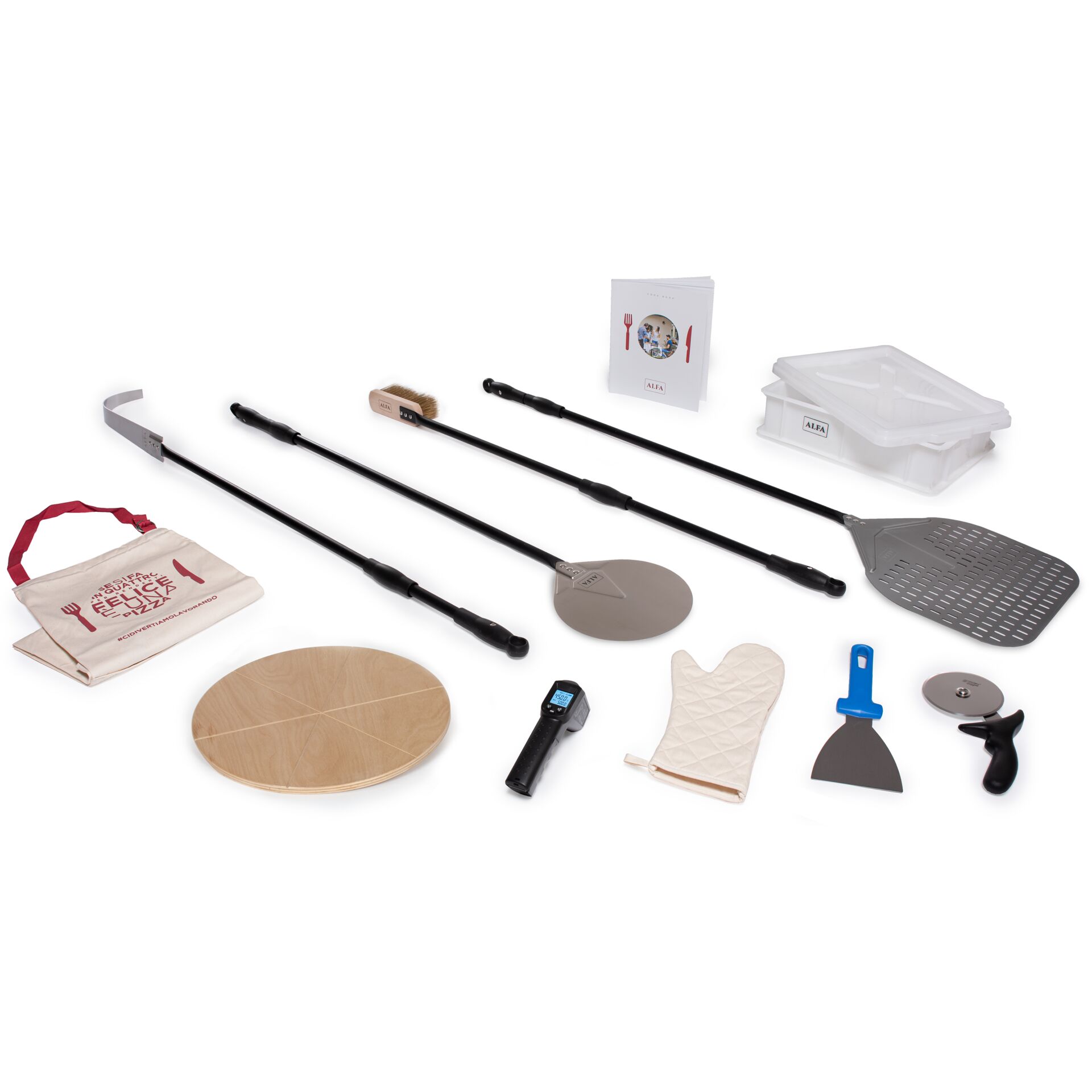 Alfa Forni Pizzaiolo-Set 12 pcs