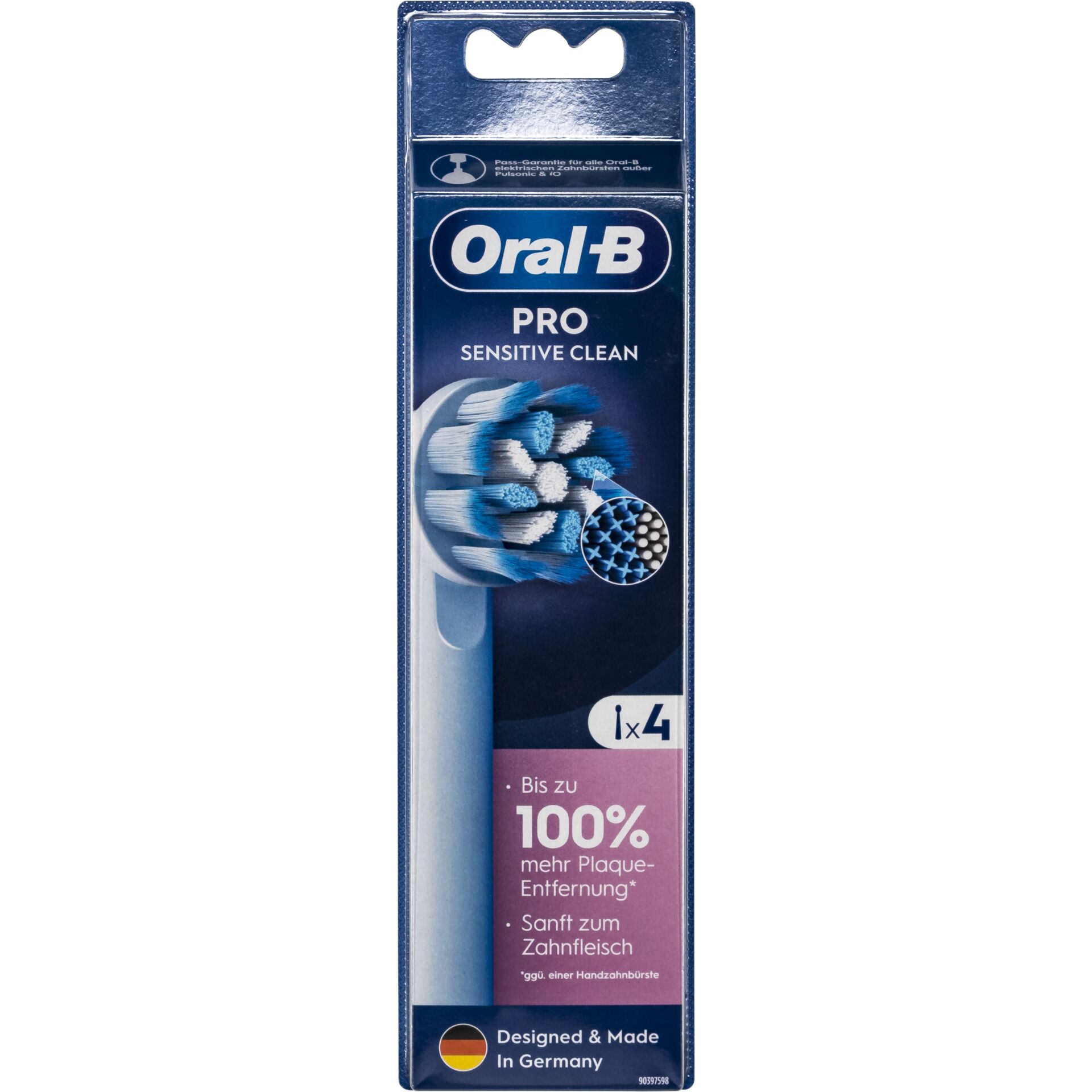 Oral-B Aufsteckbürsten Pro Sensitive Clean 4er