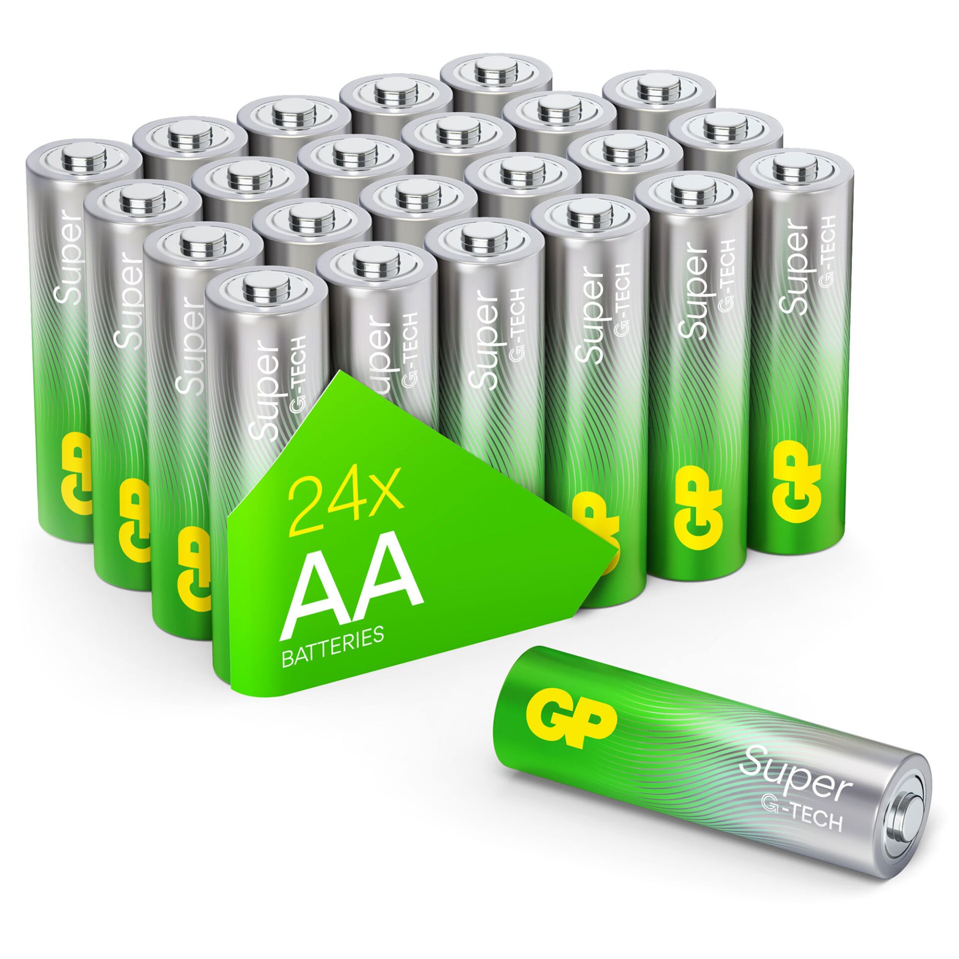 1x24 GP Super Alkaline AA 1,5V battery Packs 03015AETA-B24