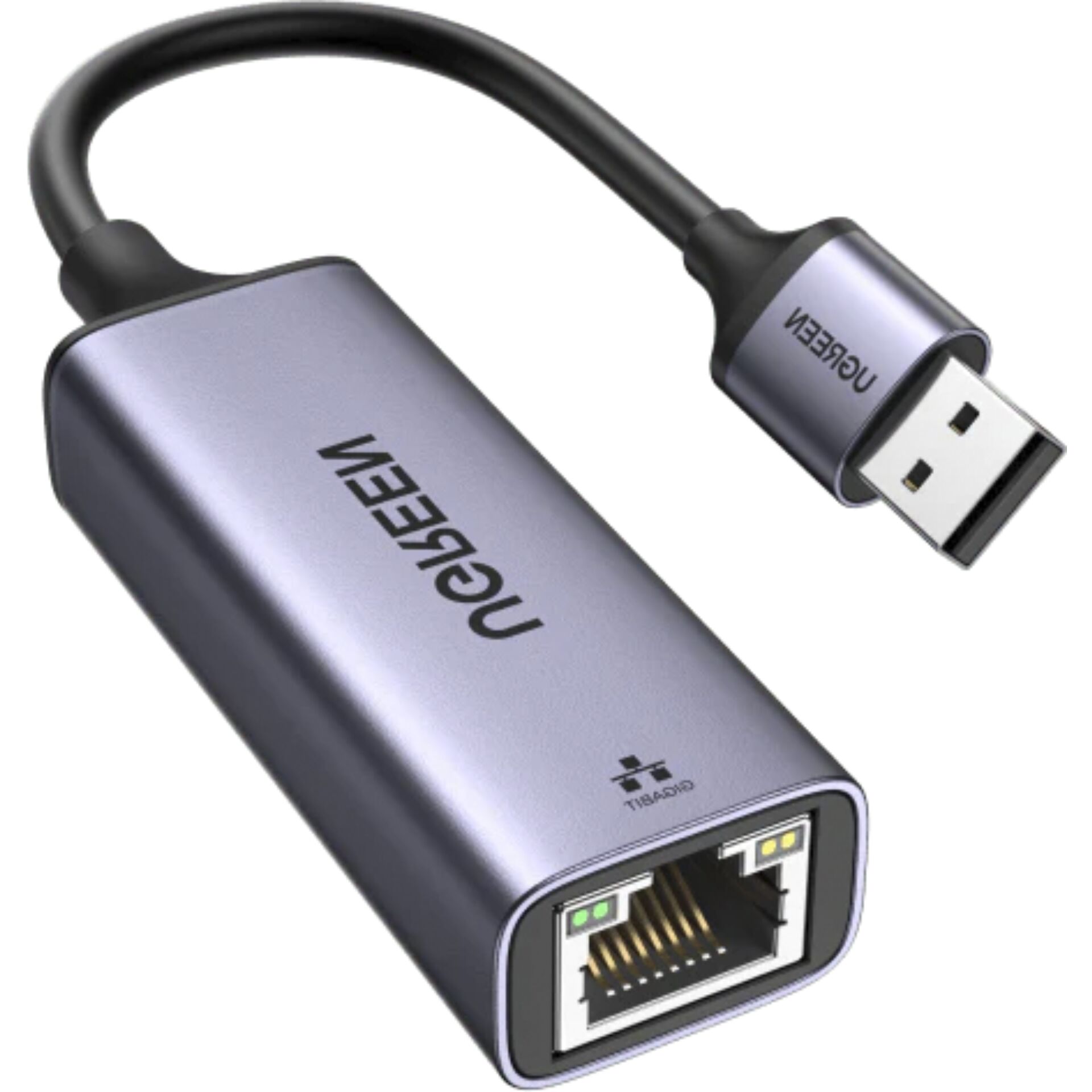 Adapter UGREEN 50922 (USB 3.0 - RJ45 ; gray color)
