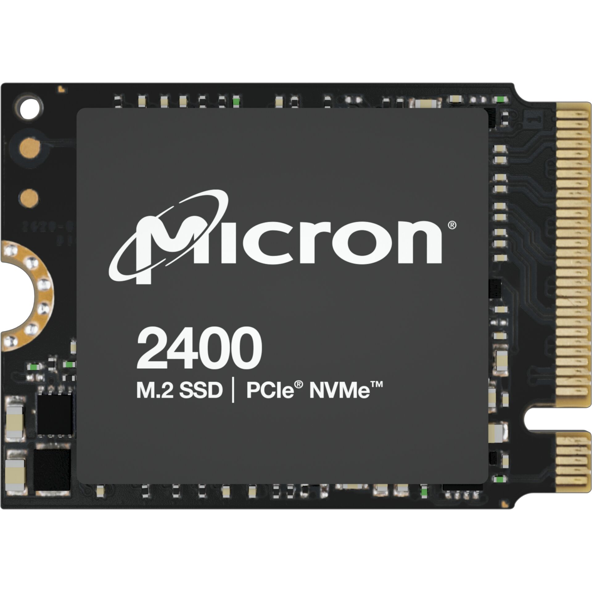 512GB Micron 2400 NVMe M.2 (22x30mm) Non-SED Client SSD [Sin