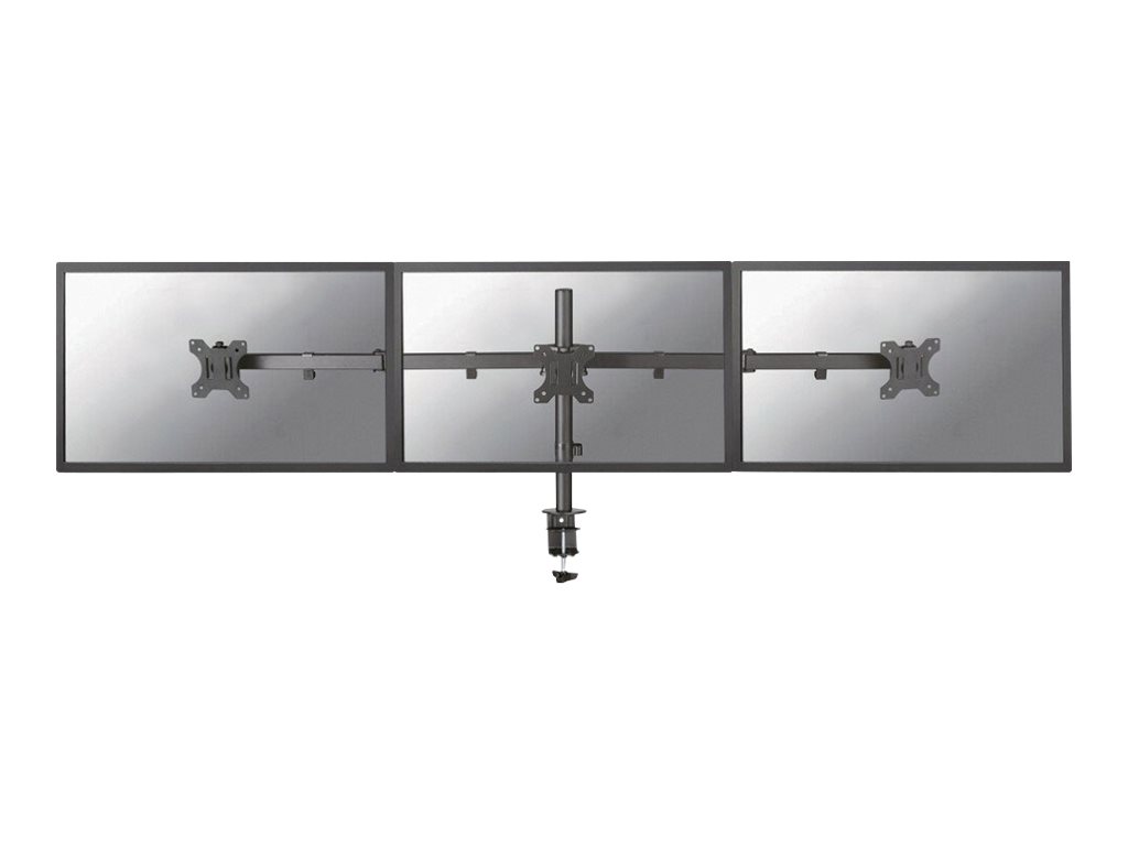 Skærmholder til 3 skærme - Neomounts FPMA-D550D3BLACK, 10-27", sort