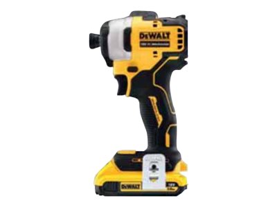 DeWALT DCF809D2T-QW - Støddriver - ledningfri - 300 W - 1/4 unbrakosokkel - 190 N·m - 2 batterier - 18 V
