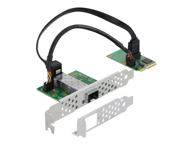 DeLock Mini PCIe I/O PCIe full size 1 x SFP LAN Netværksadapter PCI Express Mini Card 1Gbps