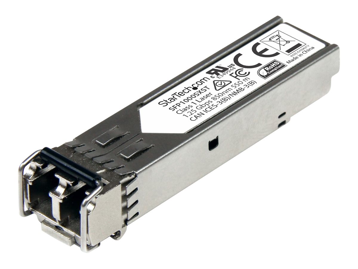 StarTech.com MSA Uncoded SFP Module - 1000BASE-SX - 1GE SFP 1GbE Multi Mode Fiber (MMF) Optic Transceiver - 550m DDM SFP (mini-GBIC) transceiver modul