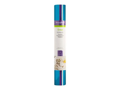 Cricut Iron-on Sequin Sampler Foil Magenta Krom Turkis Kongeblå