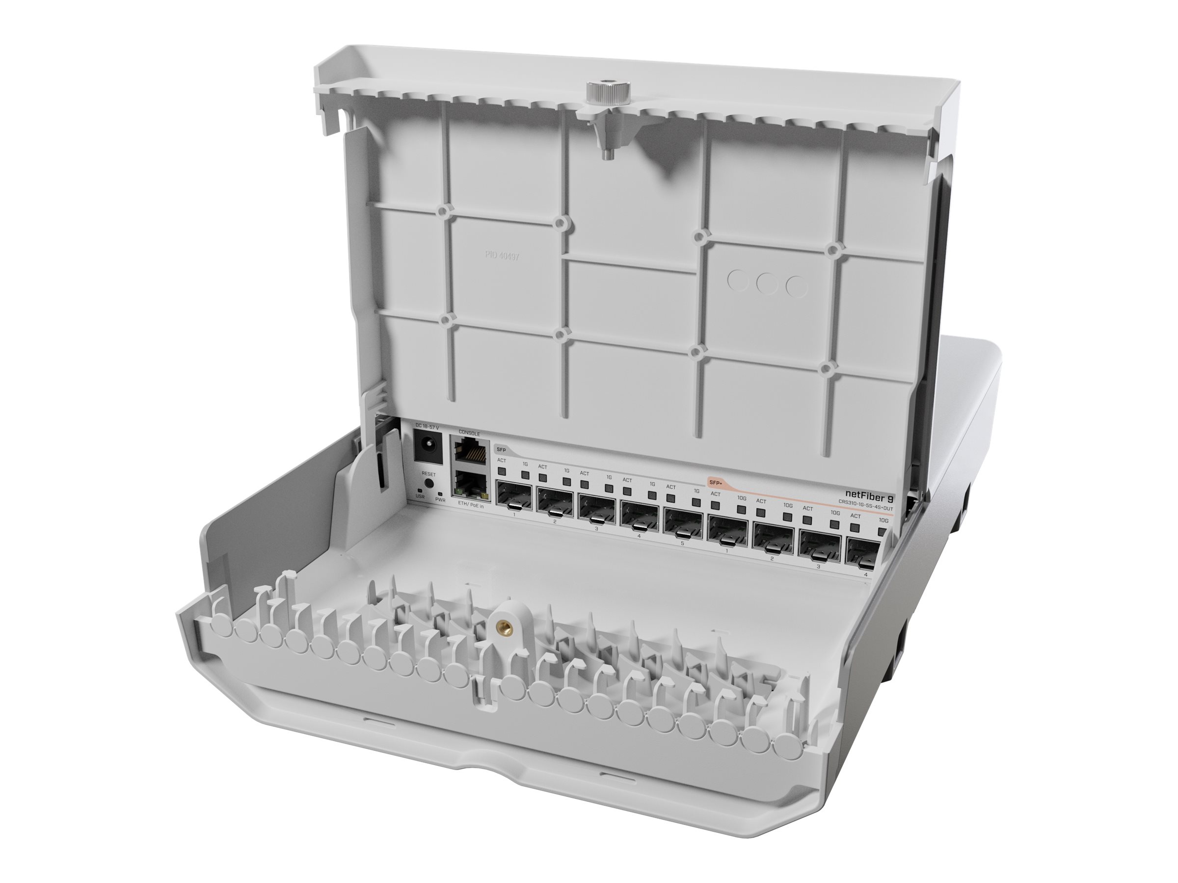 Mikrotik Netfiber 9 Outdoor 10 Gigabit Fiber Switch