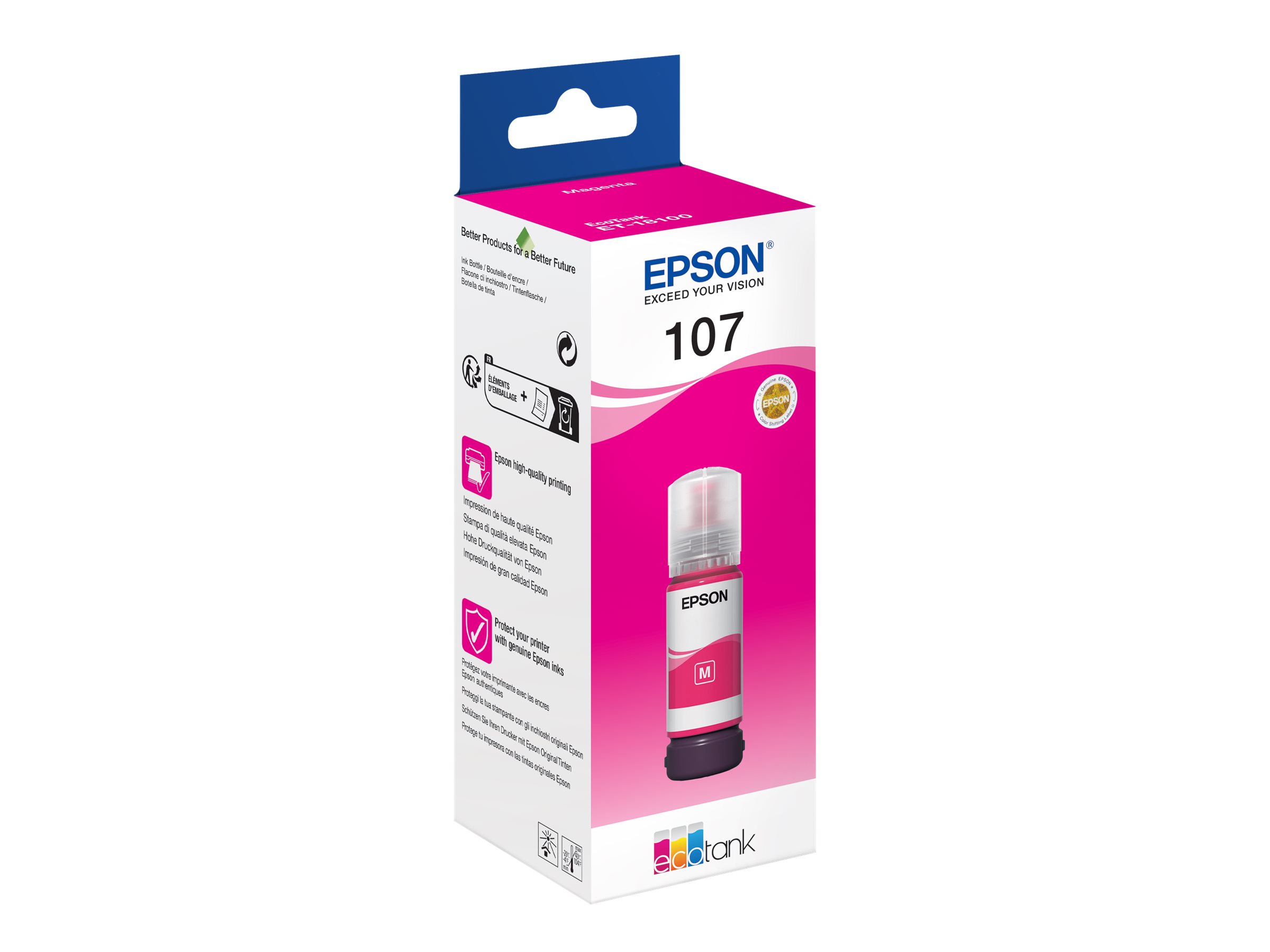 Epson Epson 108 Blækflaske magenta 70 ml T09C3 Modsvarer: N/A