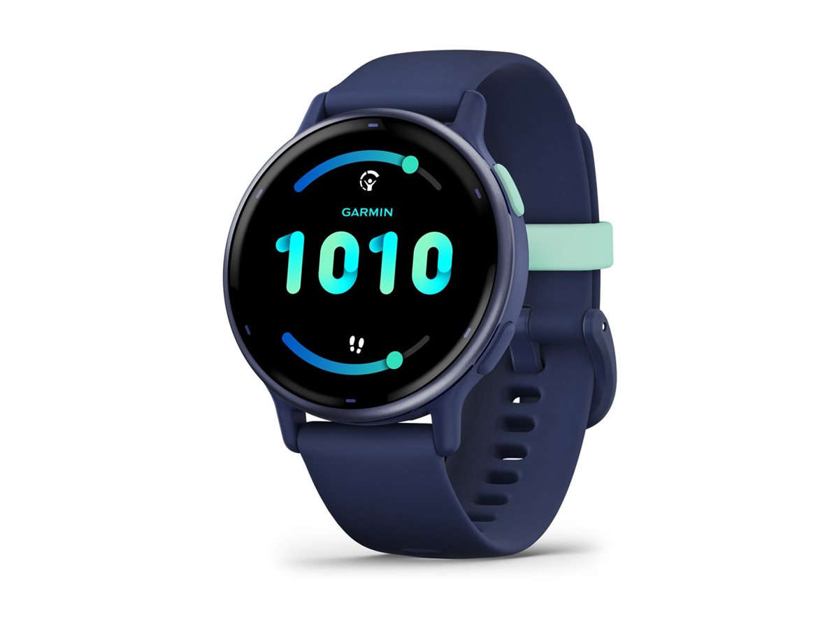 Garmin vívoactive 5 Blå – AMOLED Display, Multifunktion, Unisex, 40 mm urkasse – Løbeshop