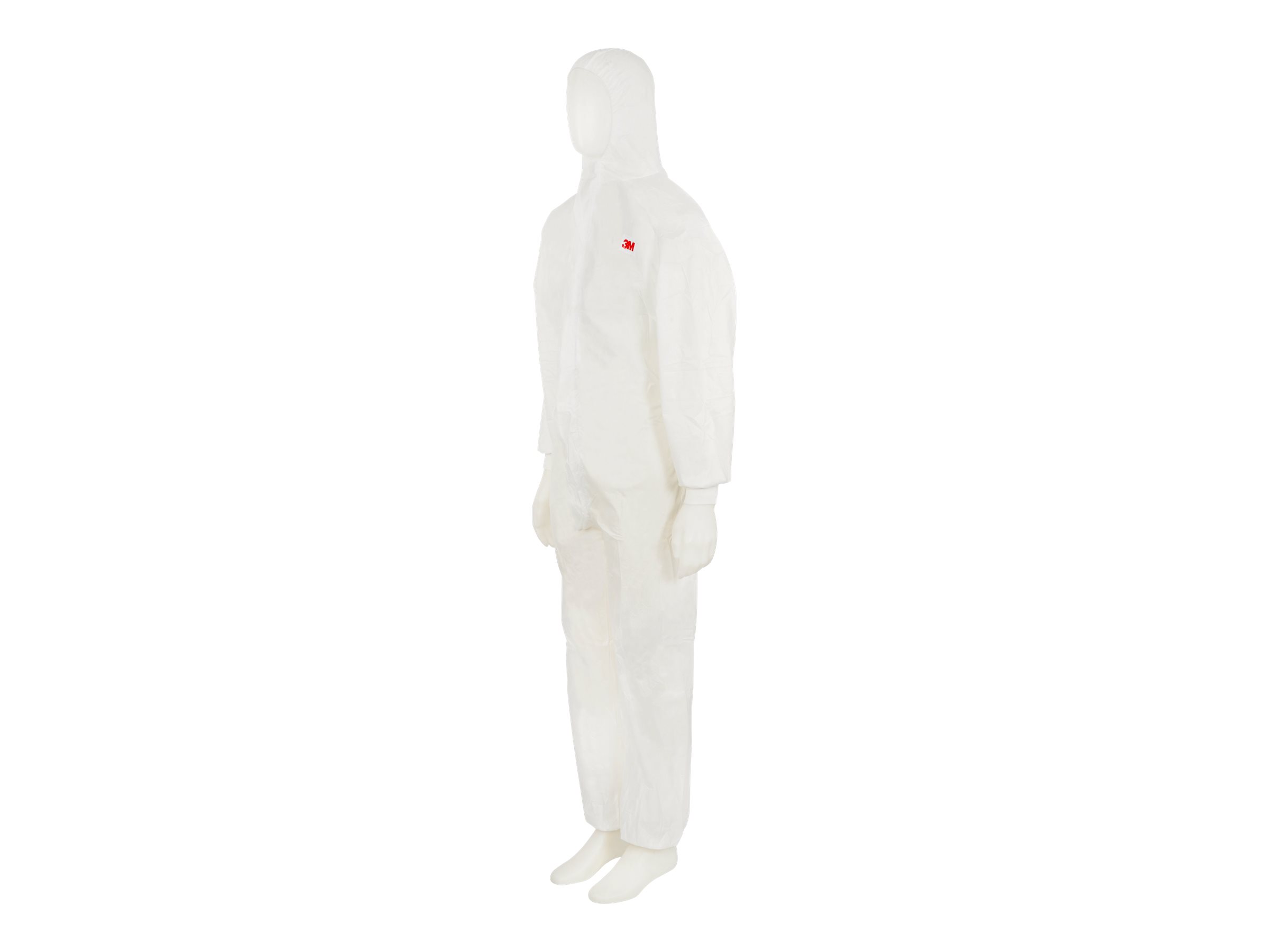 3M 4520, Hvid, XL, Voksen, Unisex, Lynlås, Front