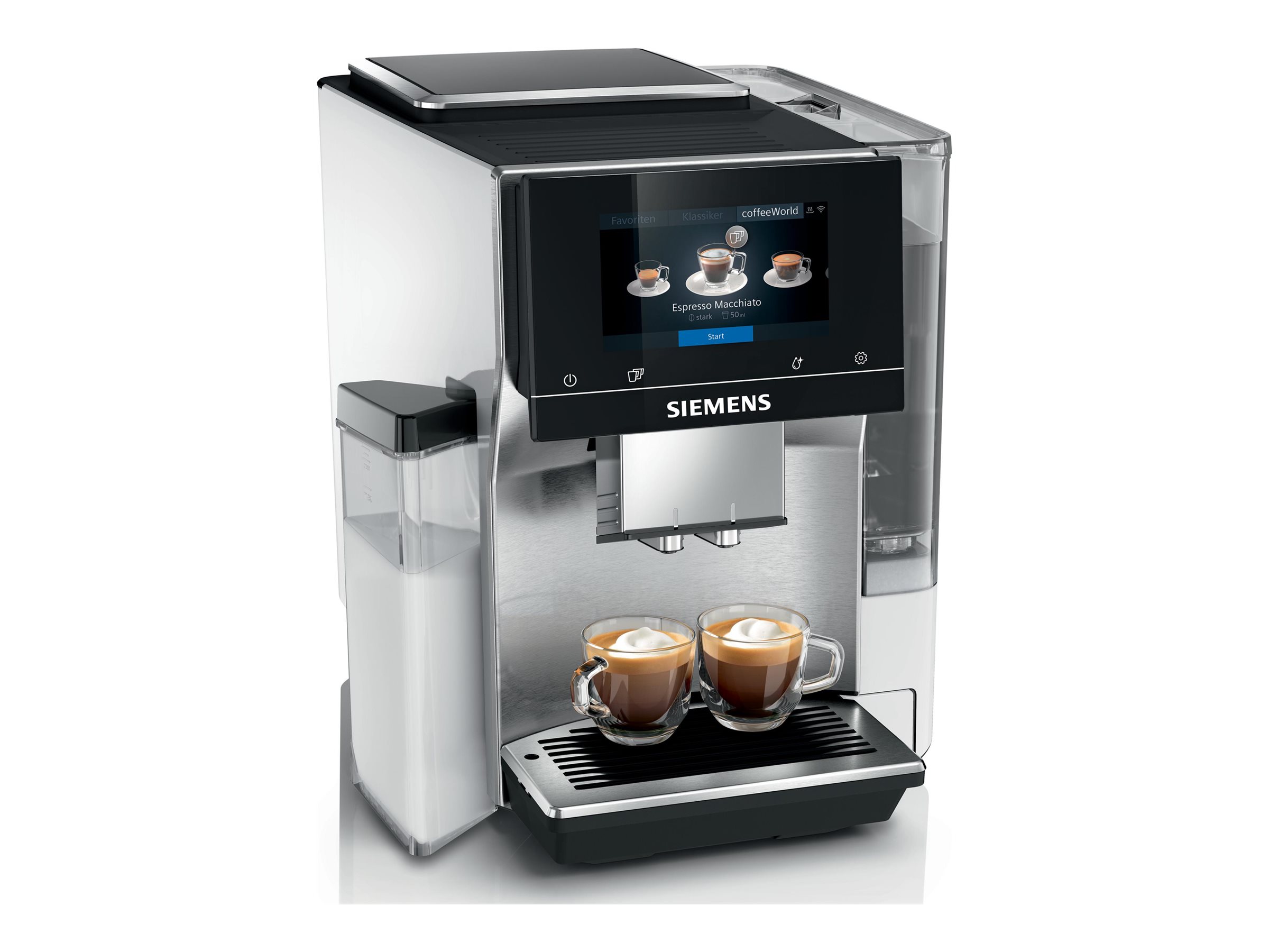 Siemens EQ.700 integral TQ715R03 Automatisk kaffemaskine Rustfrit stål