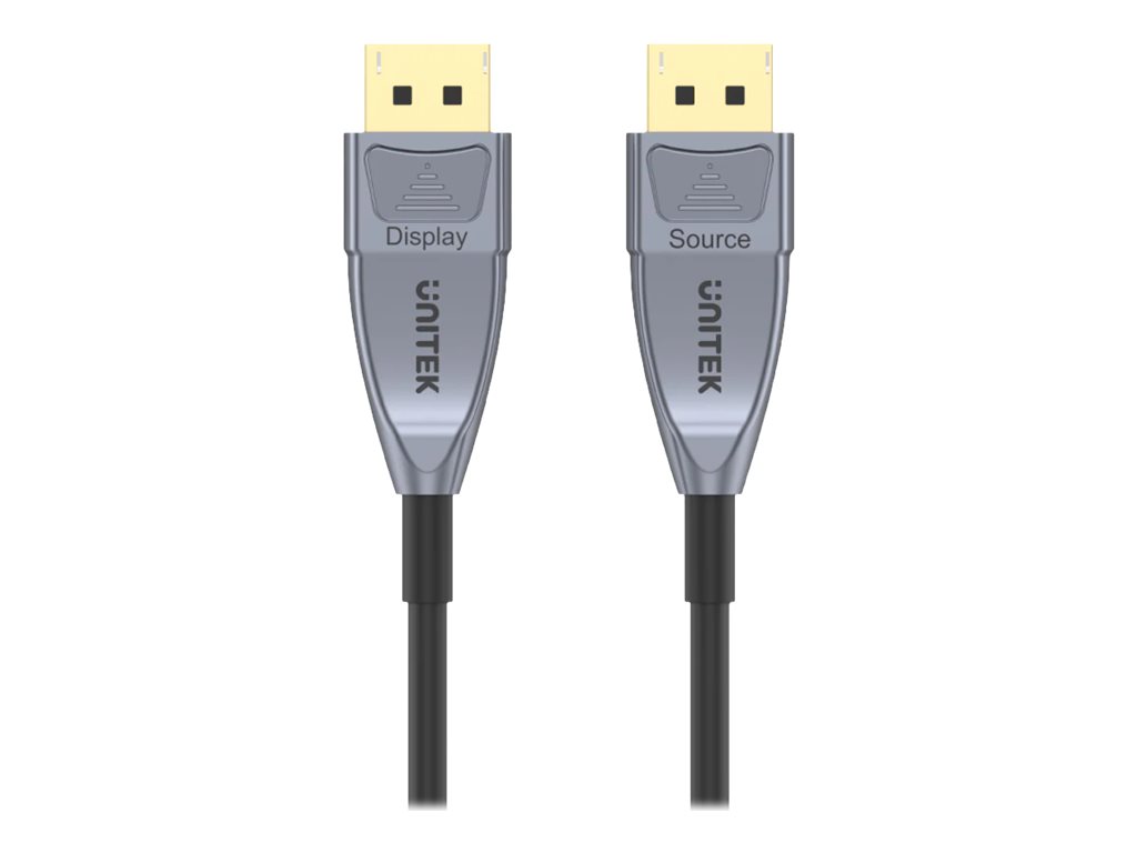 Unitek Ultrapro 20 pin DisplayPort han haspet (input) -> 20 pin DisplayPort han haspet (output) 15 m