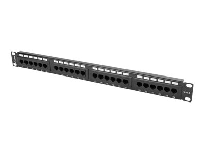 Patchpanel 1U - Lanberg PPU6-1024-B, 24 porte