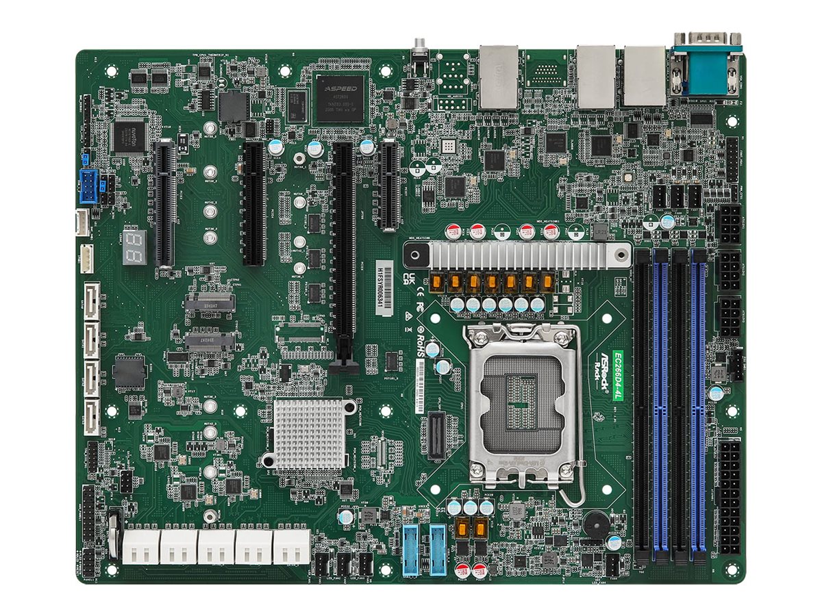 ASRock Rack EC266D4-4L ATX LGA1700 sokkel Intel C266