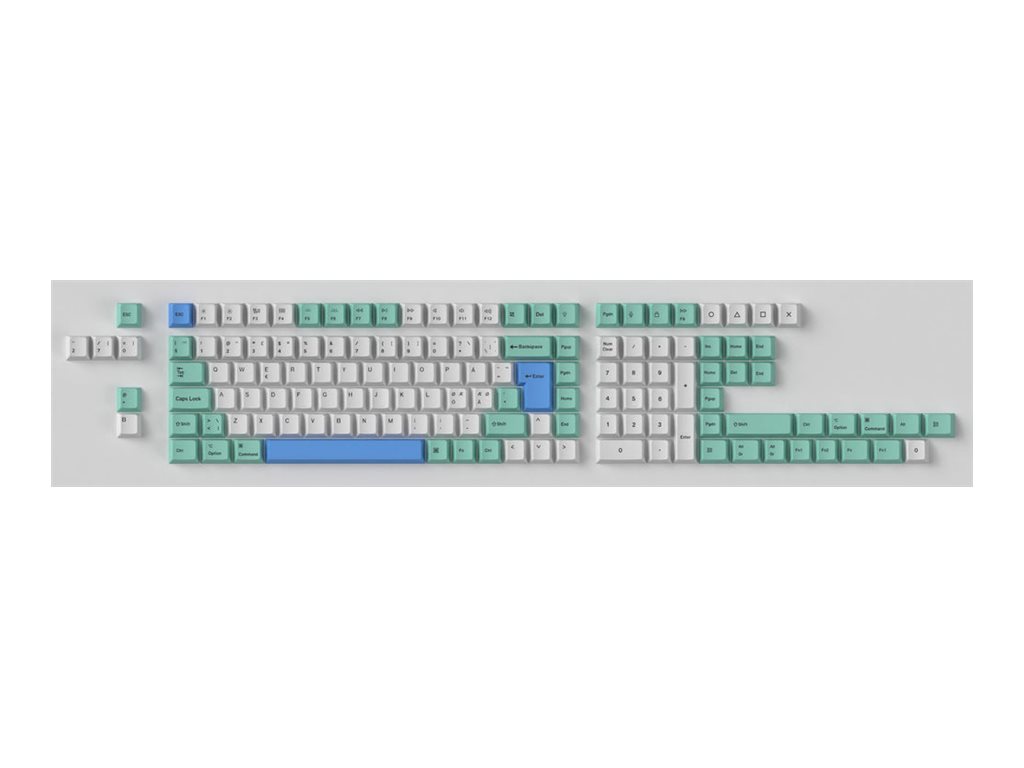 Keychron PBT Full Keycap Set - Iceberg ISO Nordic